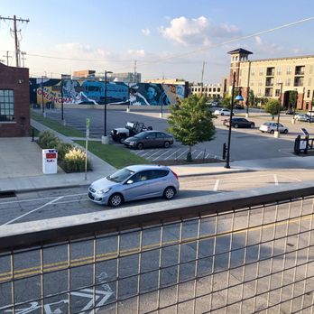 The Boxyard - Upstairs looking across the street. September 2019. - Shopping Centers Near Me - Tulsa, Oklahoma The Boxyard - Upstairs looking across the street. September 2019. - Shopping Centers Near Me - Tulsa, Oklahoma