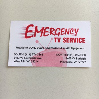 Emergency TV Services - Electronics Repair Near Me - Milwaukee, Wisconsin