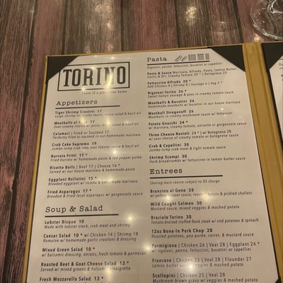 Menu photo 7 Torino Restaurants Metuchen, NJ Menu photo 7 Torino Restaurants Metuchen, NJ