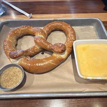 BJ's Restaurant & Brewhouse - Big Twist Pretzel With Beer Cheese - Pizza Near Me - Slidell, Louisiana BJ's Restaurant & Brewhouse - Big Twist Pretzel With Beer Cheese - Pizza Near Me - Slidell, Louisiana