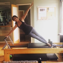 Precision Pilates By Evie - Side Plank on the Reformer