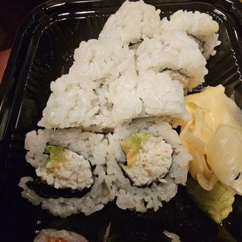 Amakai - close-up of California Roll - Japanese Near Me - Santa Clara, California Amakai - close-up of California Roll - Japanese Near Me - Santa Clara, California