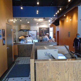 Pompeii Pizzeria - View looking inside from the front entryway. - Pizza Near Me - Elk River, Minnesota