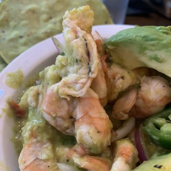Fire Up Grill - Aguachile shrimps were not cleaned. - Bars Near Me - Riverside, California