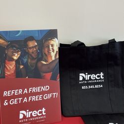 Direct Auto Insurance - Free gift promo with quote or refer a friend. Great customer service, they treat each customer like family and with respect!