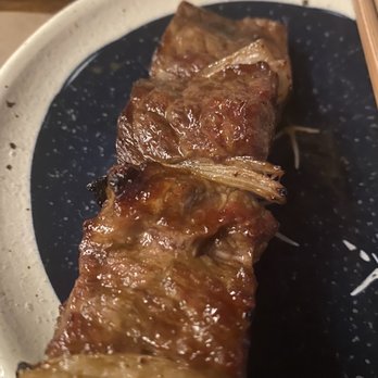 nonono - Short Rib with Onion skewer - Izakaya Near Me - New York, New York