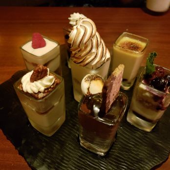 Seasons 52 - Desserts were amazing. Which one was my favorite? Reply yes to all! - New American Near Me - Sarasota, Florida