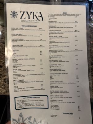 Menu photo 6 Zyka Banff, AB