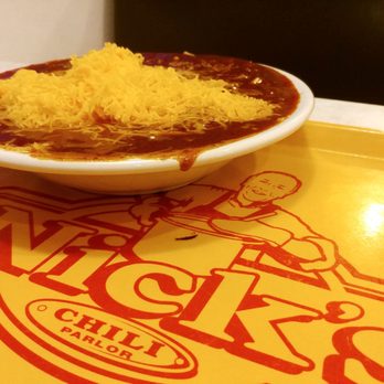 Nick's Chili Parlor - Spaghetti, chili and cheese 3 way. - Fast Food Near Me - Indianapolis, Indiana