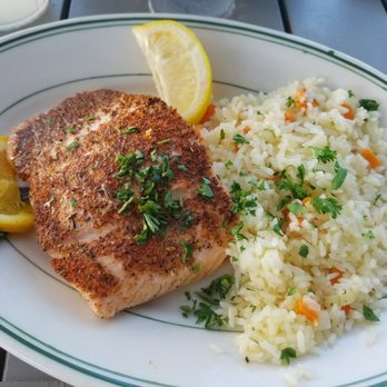 Pirates Den Restaurant - Blackened Salmon - Seafood Near Me - Brigantine, New Jersey