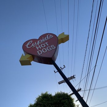Cupid's Hot Dogs - Iconic sign - Hot Dogs Near Me - Winnetka, California Cupid's Hot Dogs - Iconic sign - Hot Dogs Near Me - Winnetka, California