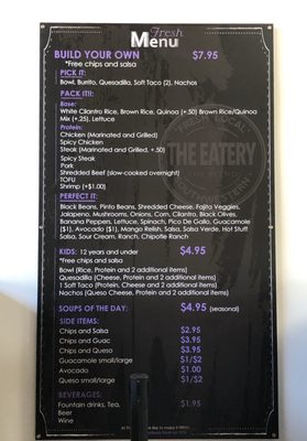 Menu photo 5 The Eatery The Blend Lexington, NC