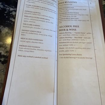 Clark & Bourbon - Cocktails Menu - Whiskey Bars Near Me - St Louis, Missouri