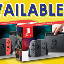 Vintage Stock - Nintendo Switch Available March 3, 2017!