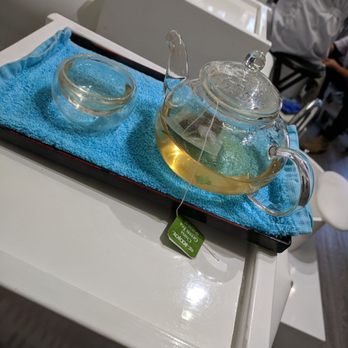 Mac Nail Spa - Cute tea set they offer you while you're getting your nails done - Waxing Near Me - San Francisco, California