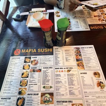 Mafia Sushi - Menu - Sushi Bars Near Me - Los Angeles, California Mafia Sushi - Menu - Sushi Bars Near Me - Los Angeles, California