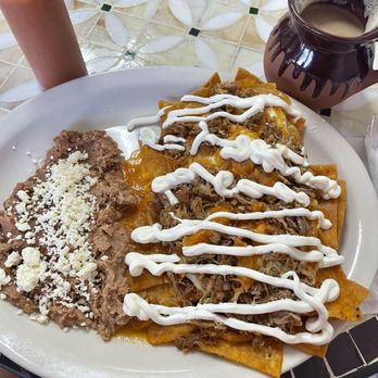 La Olla Del Cafe - Chilaquiles with Carnitas added. So delicious - Coffee & Tea Near Me - Haines City, Florida La Olla Del Cafe - Chilaquiles with Carnitas added. So delicious - Coffee & Tea Near Me - Haines City, Florida