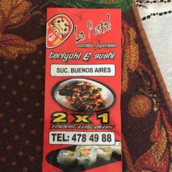 Daruma La Postal - El menu