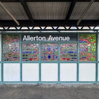 MTA - Allerton Ave Subway Station - Allerton Ave Subway Station (2,5) - Michele Brody "Allerton Mandalas" 2006, Manhattan-bound Platform - Metro Stations Near Me - The Bronx, New York MTA - Allerton Ave Subway Station - Allerton Ave Subway Station (2,5) - Michele Brody "Allerton Mandalas" 2006, Manhattan-bound Platform - Metro Stations Near Me - The Bronx, New York