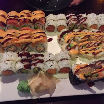 Shangeri La - $20 all you can eat sushi. For two people? Yeah we died right after. Too fulling !! - Asian Fusion Near Me - Bronx, New York Shangeri La - $20 all you can eat sushi. For two people? Yeah we died right after. Too fulling !! - Asian Fusion Near Me - Bronx, New York