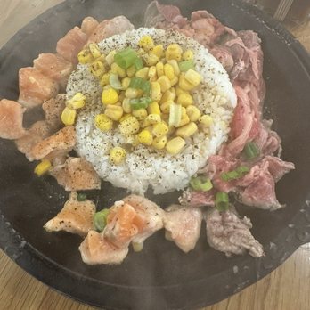 Pepper Lunch - Salmon & Beef Combo - Teppanyaki Near Me - Honolulu, Hawaii Pepper Lunch - Salmon & Beef Combo - Teppanyaki Near Me - Honolulu, Hawaii