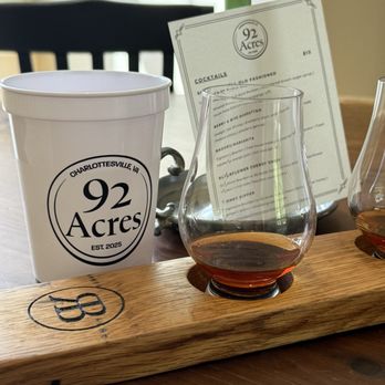 Ragged Branch Distillery - Bourbon flight - Distilleries Near Me - Charlottesville, Virginia Ragged Branch Distillery - Bourbon flight - Distilleries Near Me - Charlottesville, Virginia