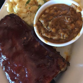 Maxie's - BBQ Spare Ribs with Baked Beans and Mac n Cheese - Southern Near Me - Milwaukee, Wisconsin