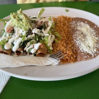 Tacos Downey Factory - Taquitos Dorados Plate - Tacos Near Me - Downey, California Tacos Downey Factory - Taquitos Dorados Plate - Tacos Near Me - Downey, California