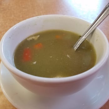 El Pollo Imperial - Soup served with the lunch special. - Peruvian Near Me - Long Beach, California