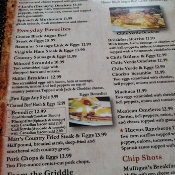 Mulligan's Cafe & Bar - Menu4 - Cafes Near Me - Santa Barbara, California