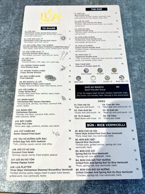 Menu photo 5 Lua Vietnamese Cuisine Edison, NJ