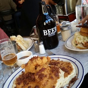 Jacob's Pickles - Beer. Chicken. Waffles. What else? - Comfort Food Near Me - New York, New York