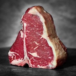 Ritzers Gourmet-Catering - Bayerisches T-Bone Steak, 1 kg Fleisch, auf dem Holzkohlegrill 3 Seitig grillen je 5 Minuten