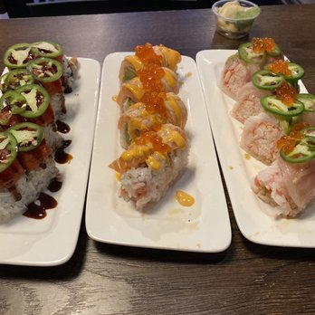 Sei Sushi - Limited time specials: bunito roll, rich Chris roll and dragon ball roll - Sushi Bars Near Me - San Diego, California
