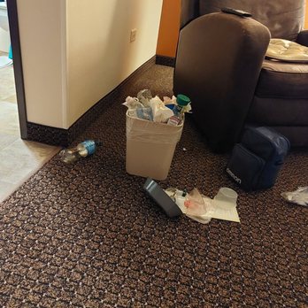 My Place Hotel - Promise of Garbage pickup never kept. - Hotels Near Me - North Aurora, Illinois My Place Hotel - Promise of Garbage pickup never kept. - Hotels Near Me - North Aurora, Illinois