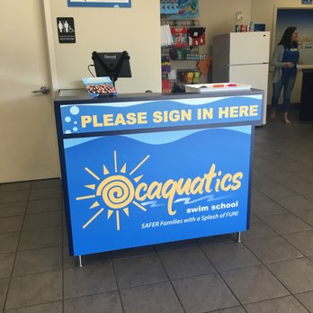 Ocaquatics Swim School Tropical - Check in Desk - Swimming Lessons/Schools Near Me - Miami, Florida Ocaquatics Swim School Tropical - Check in Desk - Swimming Lessons/Schools Near Me - Miami, Florida