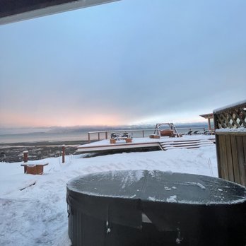Homer Inn & Spa - Private hot tub and these views. Need I say more? - Hotels Near Me - Homer, Alaska