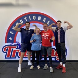 F45 Training Las Vegas Arts District - Workout 1132 for Joost and workout 32 for Asher.  At F45LVAD.  We're visiting from F45PQ (San Diego).
