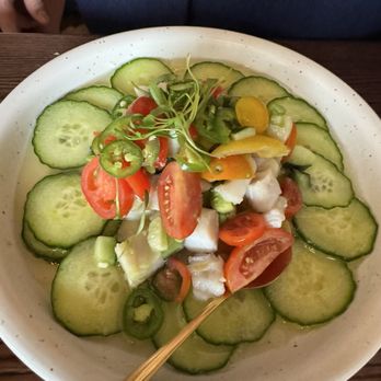 Saludos - Ceviche Tostada - Mexican Near Me - New Braunfels, Texas Saludos - Ceviche Tostada - Mexican Near Me - New Braunfels, Texas