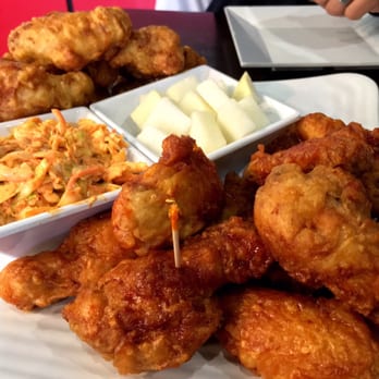 Bonchon Sunnyvale - Large wings, half spicy half soy. Kimchi coleslaw & pickled radish - Chicken Wings Near Me - Sunnyvale, California Bonchon Sunnyvale - Large wings, half spicy half soy. Kimchi coleslaw & pickled radish - Chicken Wings Near Me - Sunnyvale, California