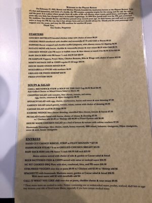 Menu photo 5 The Players Retreat Raleigh, NC Menu photo 5 The Players Retreat Raleigh, NC