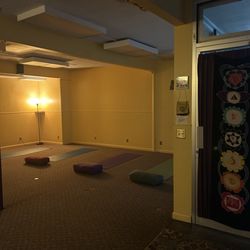 The main yoga room.