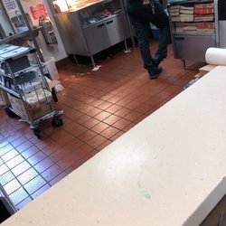 McDonald's - They must not ever clean this floor