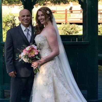 Photo of The Secret Garden At Parrish Ranch - Oak Glen, CA, US. Our wedding day