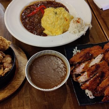 Curry Hyuga - Beef Hayashi Om-Rice, Teppanji Chicken, Tonkatsu Pork À La Carte, Menchi Katsu À La Carte, Curry Sauce on the Side - Japanese Curry Near Me - San Francisco, California Curry Hyuga - Beef Hayashi Om-Rice, Teppanji Chicken, Tonkatsu Pork À La Carte, Menchi Katsu À La Carte, Curry Sauce on the Side - Japanese Curry Near Me - San Francisco, California