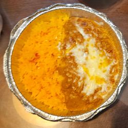 The Taco Factory Tequila & Grill - Refried beans and rice