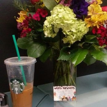 Commerce Flowers - This picture was taken by my friend that I have the flowers to..Starbucks not included haha only $25 - Florists Near Me - City Of Commerce, California Commerce Flowers - This picture was taken by my friend that I have the flowers to..Starbucks not included haha only $25 - Florists Near Me - City Of Commerce, California