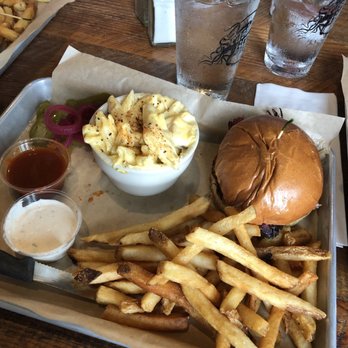 Seaside Brewing Company - Pork brisket with Mac and cheese pork belly and fries $15 - Breweries Near Me - Seaside, Oregon Seaside Brewing Company - Pork brisket with Mac and cheese pork belly and fries $15 - Breweries Near Me - Seaside, Oregon