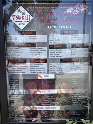 Menu photo 2 Tsukiji Fresno, CA