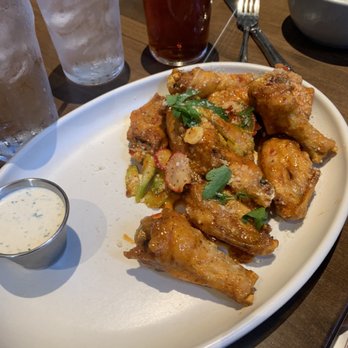 Culinary Dropout - Hot Wings yummy hubby said needed more spice but were so good! - New American Near Me - Gilbert, Arizona Culinary Dropout - Hot Wings yummy hubby said needed more spice but were so good! - New American Near Me - Gilbert, Arizona